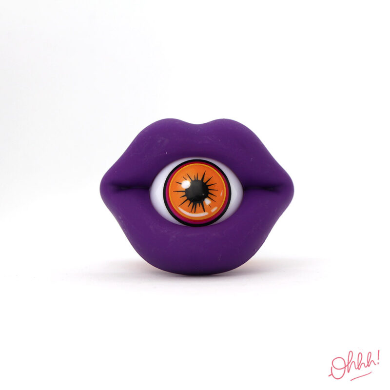 Sucette B-Pop Halloween (Yeux Mauve)