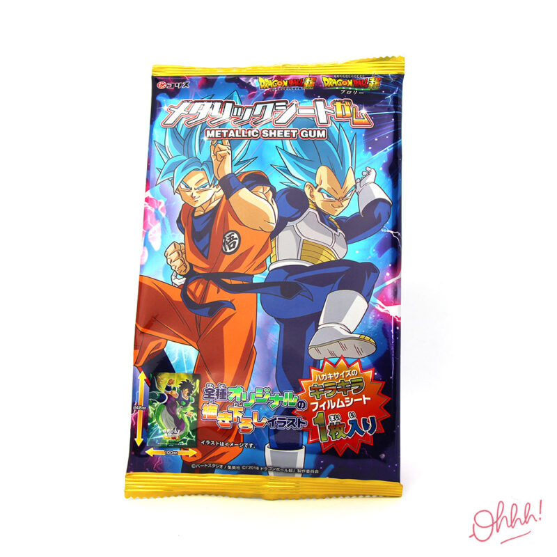 Dragon Ball Metallic Sheet Gum