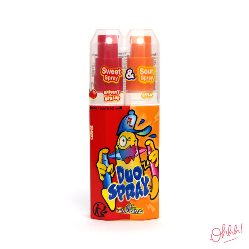 Duo Spray Candy (Sweet cherry - Sour Cola)