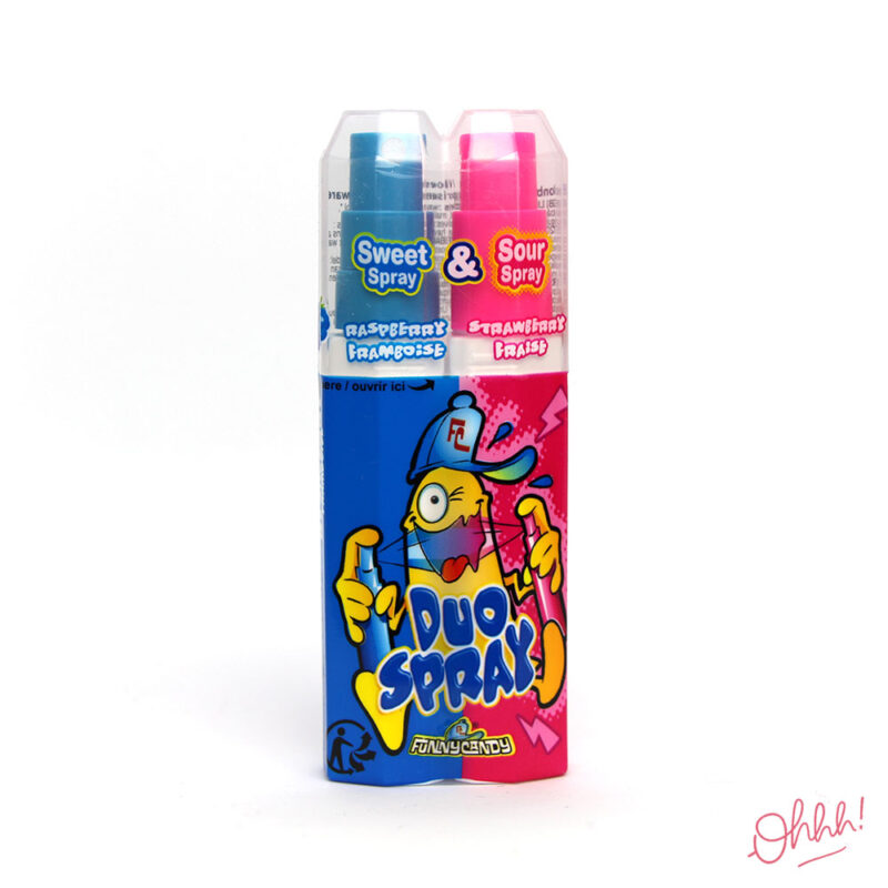 Duo Spray Candy (Sweet framboise - Sour fraise)