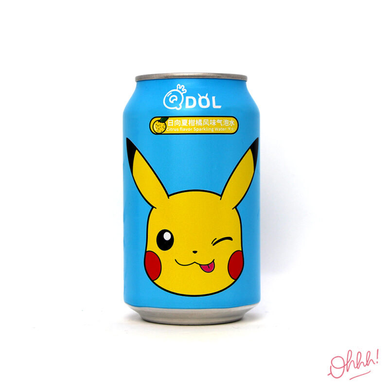 Eau pétillante citron Pikachu