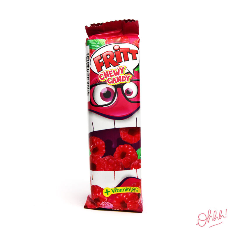 Fritt Chewy Candy (6 strips) Framboise