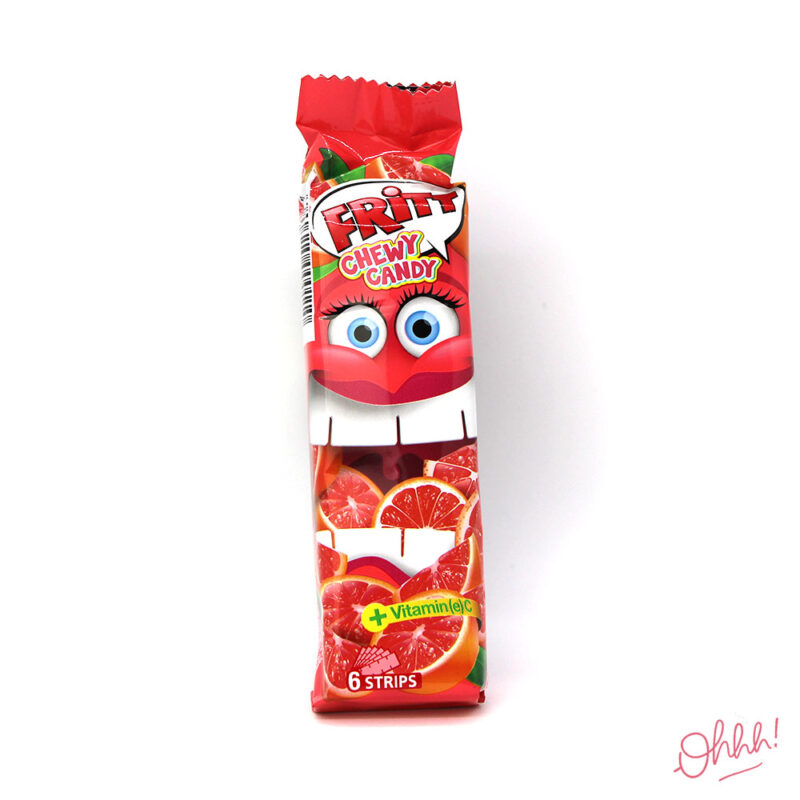 Fritt Chewy Candy (6 strips) Pamplemousse