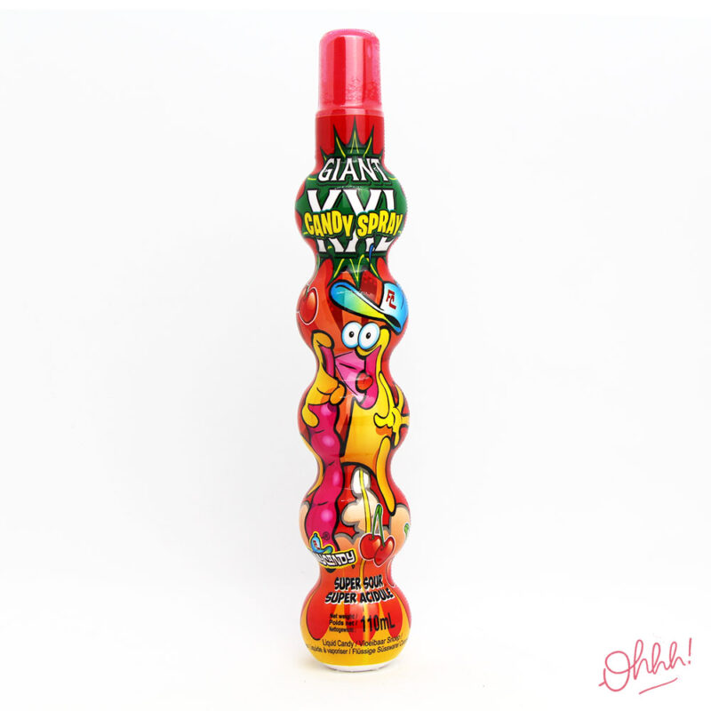 Giant XXL Candy Spray Super Sour Cerise