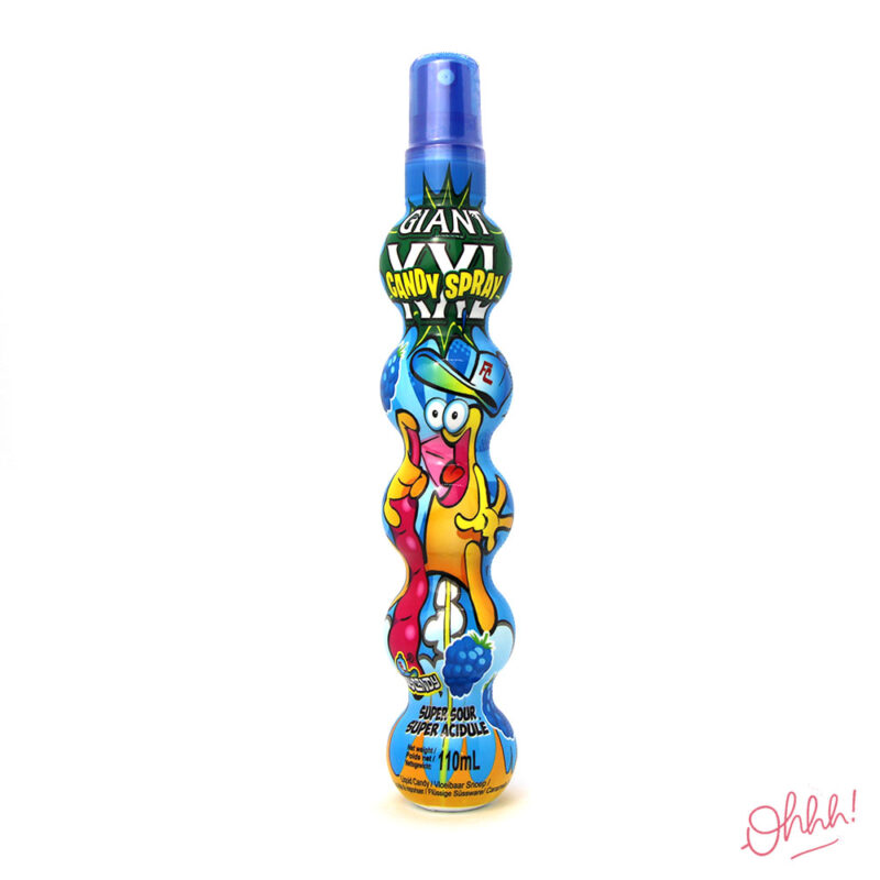 Giant XXL Candy Spray Super Sour Raspberry