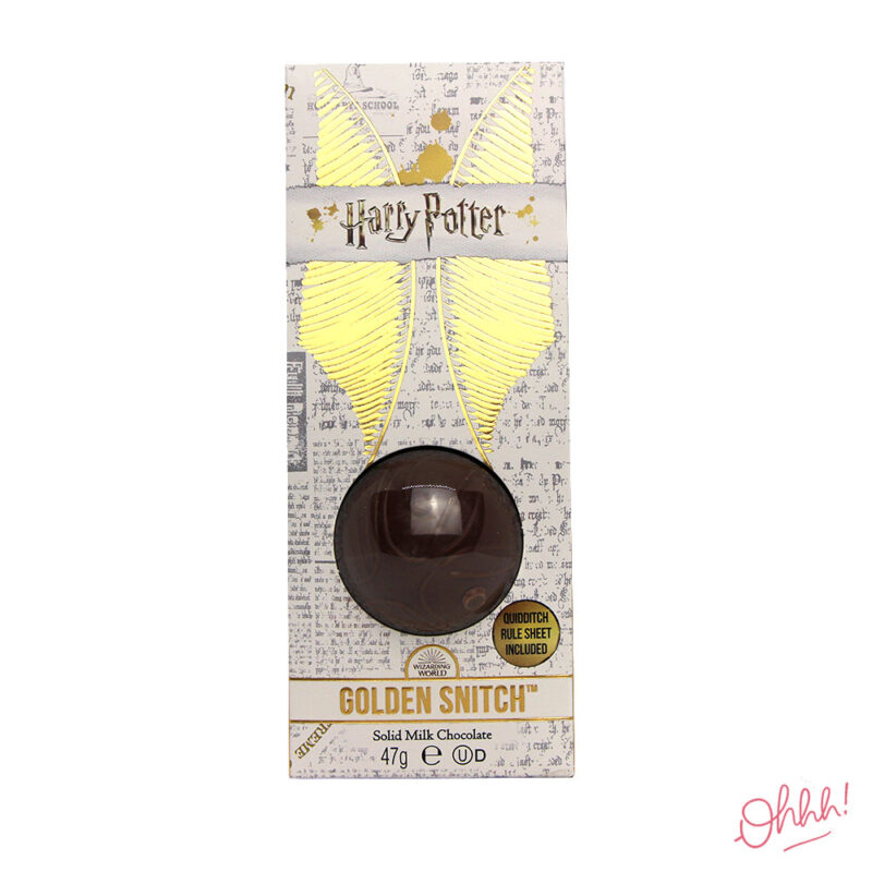 Harry Potter Vif d'or en chocolat (Golden Snitch)
