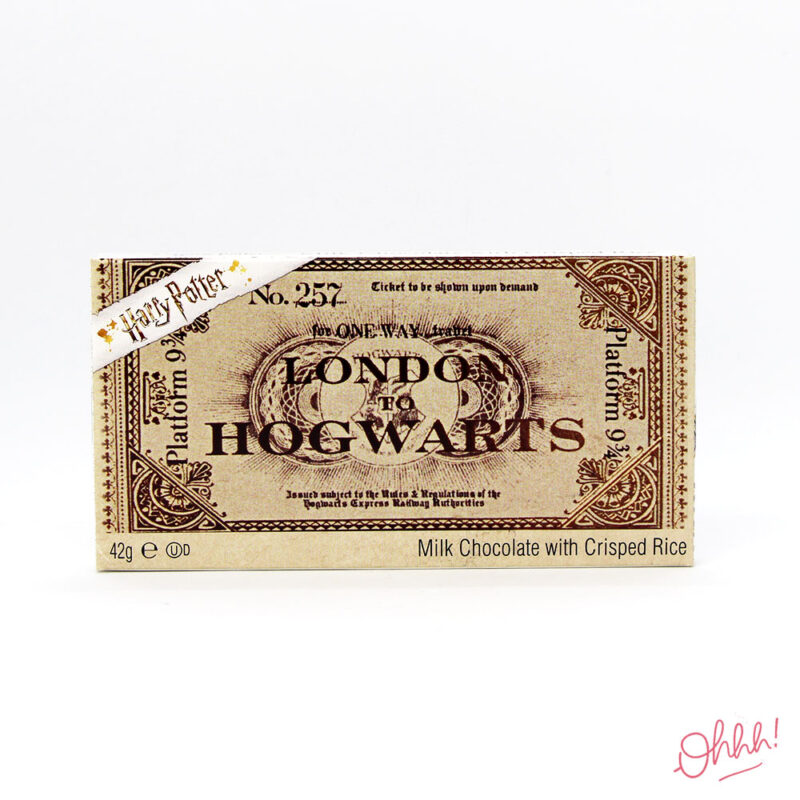 Harry Potter Ticket de train chocolat