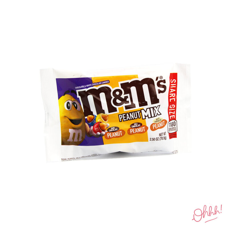 M&M's peanut mix sharing pack