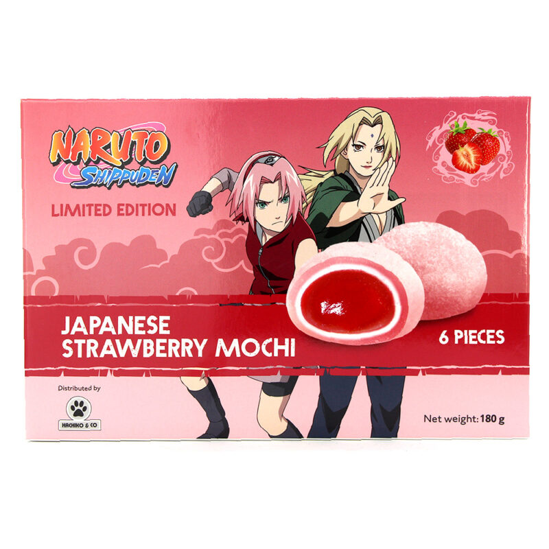 Naruto Japanese Strawberry Mochi Limited Edition 6 pièces