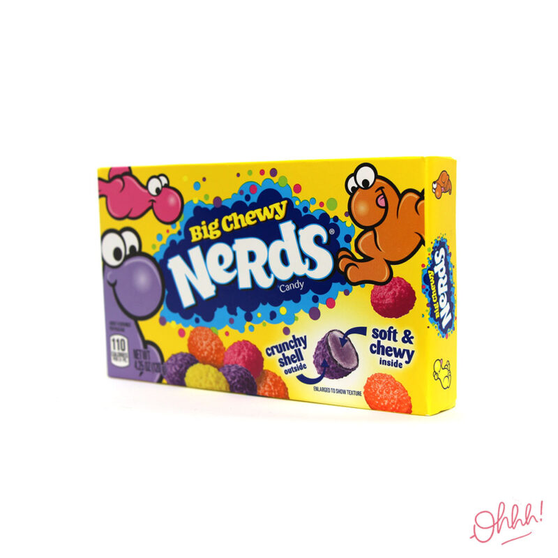 Big Chewy Nerds (Grape, Lemon, Strawberry, Orange) – Image 2