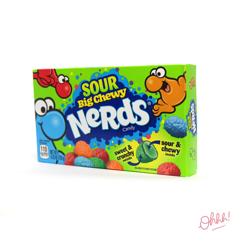 Sour Big Chewy Nerds (Grape, Lemon, Strawberry, Orange) – Image 2