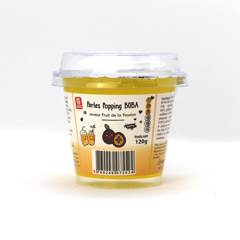 Bubble Tea Perles Popping Boba Mangue