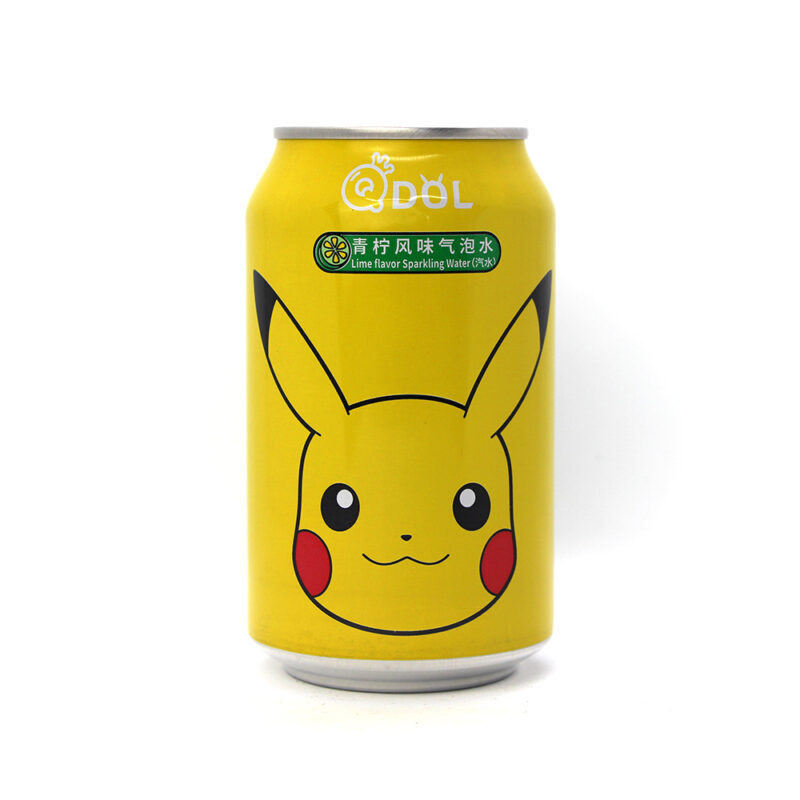 Pokemon Wafllr-Lime Sparkling Water (Pikatchu)
