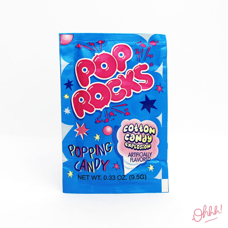 Pop Rocks Cotton Candy Explosion Popping Candy