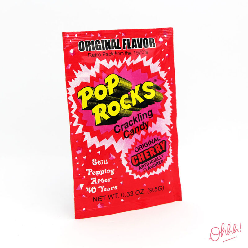 Pop Rocks Crackling Candy Original Cherry (retro pack 70's) – Image 2