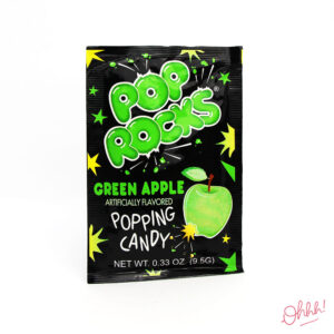 Pop Rocks Green Apple Popping Candy
