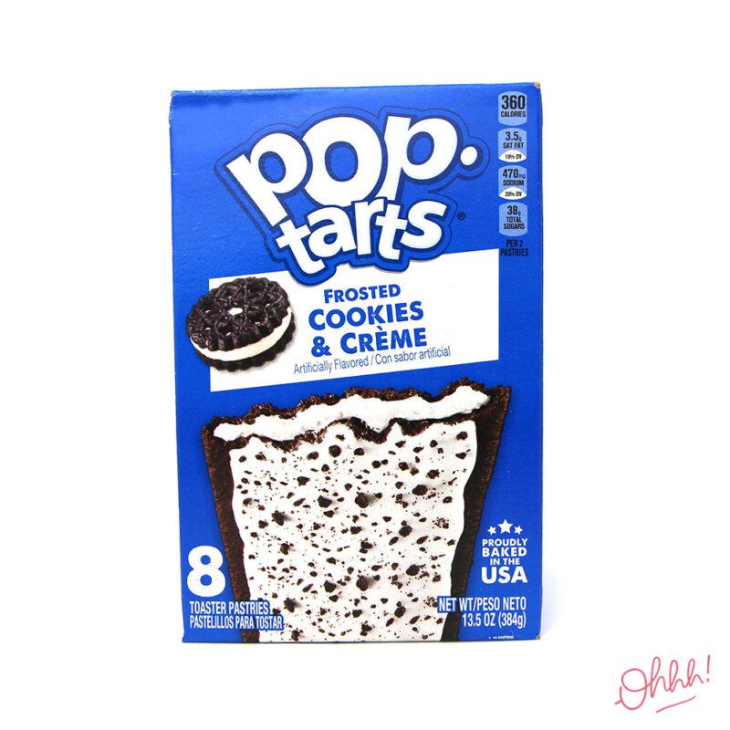 Pop Tarts Frosted Cookies and Cream