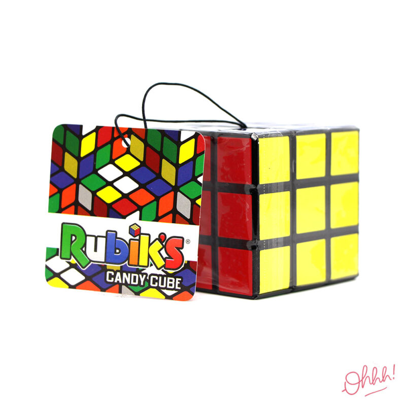 Rubik's Candy Cube (citron, raisin, pomme acide, cerise, orange, framboise)
