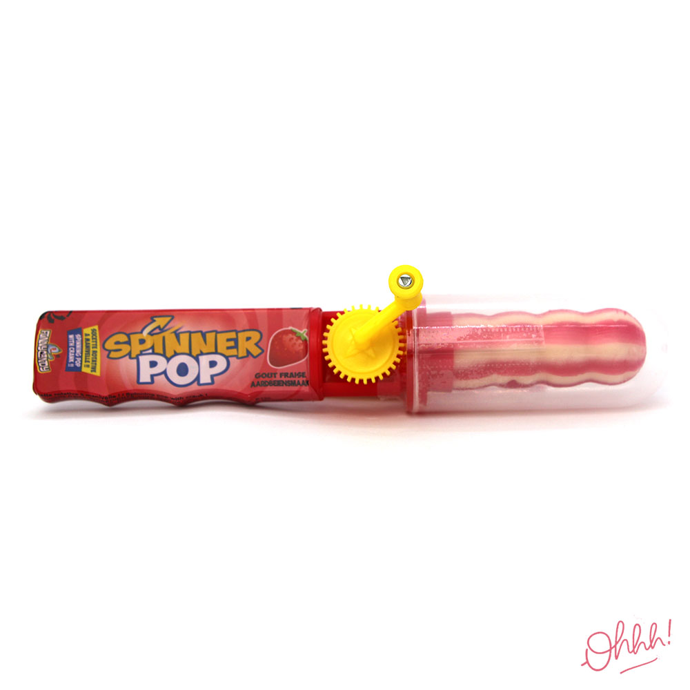 Sucette Spinner Pop Fraise
