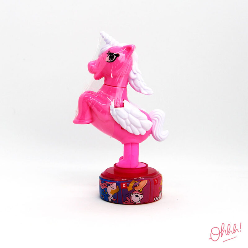 Unicorn Poo distributeur bonbons Rose-Blanc
