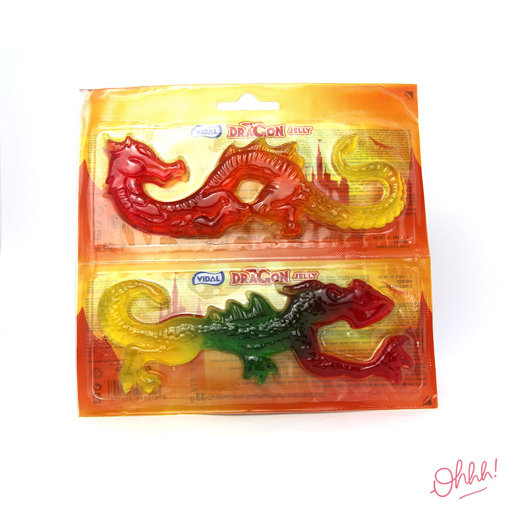 Vidal Dragon Jelly 2 pièces