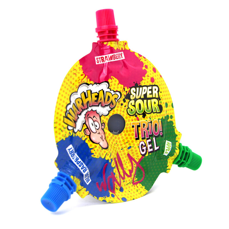 Warhead Trio Gel Super Sour-Apple - Blueberry - Strawberry – Image 2