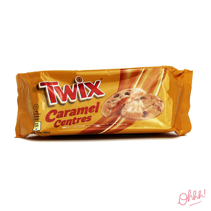 Cookies Twix Caramel Centres
