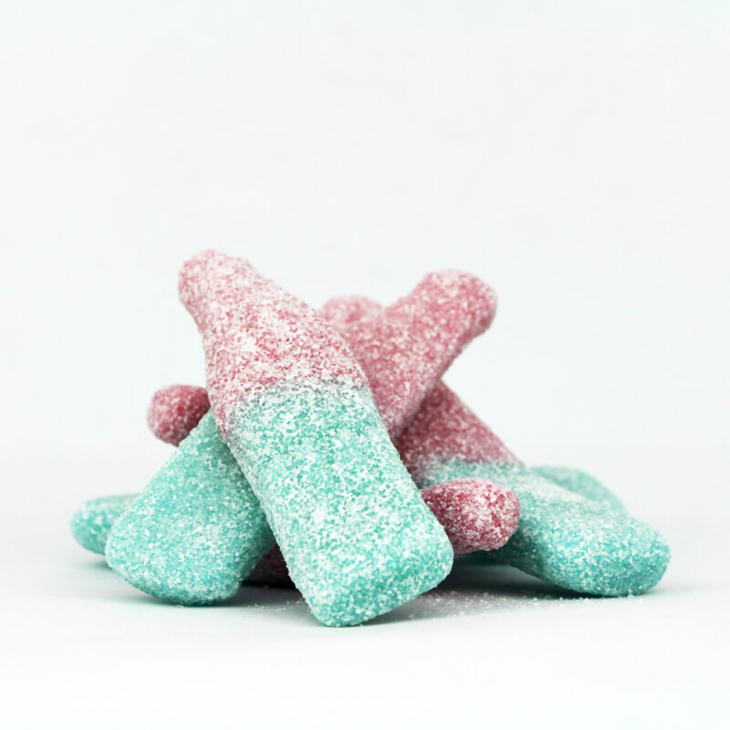 Giant Fizzy Bubblegum Bottles