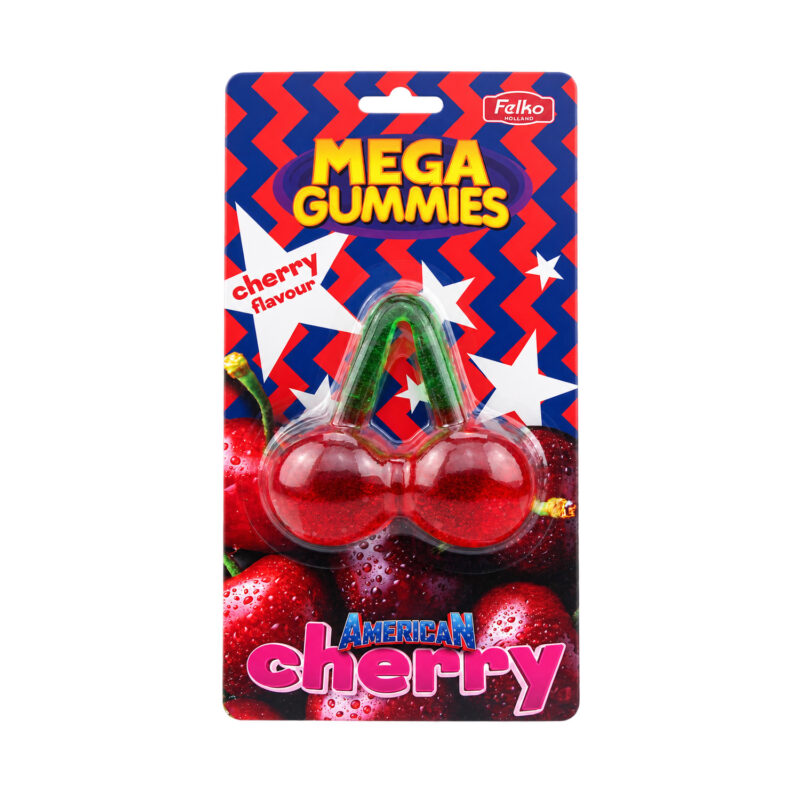 Mega Gummies American Cherry 120g