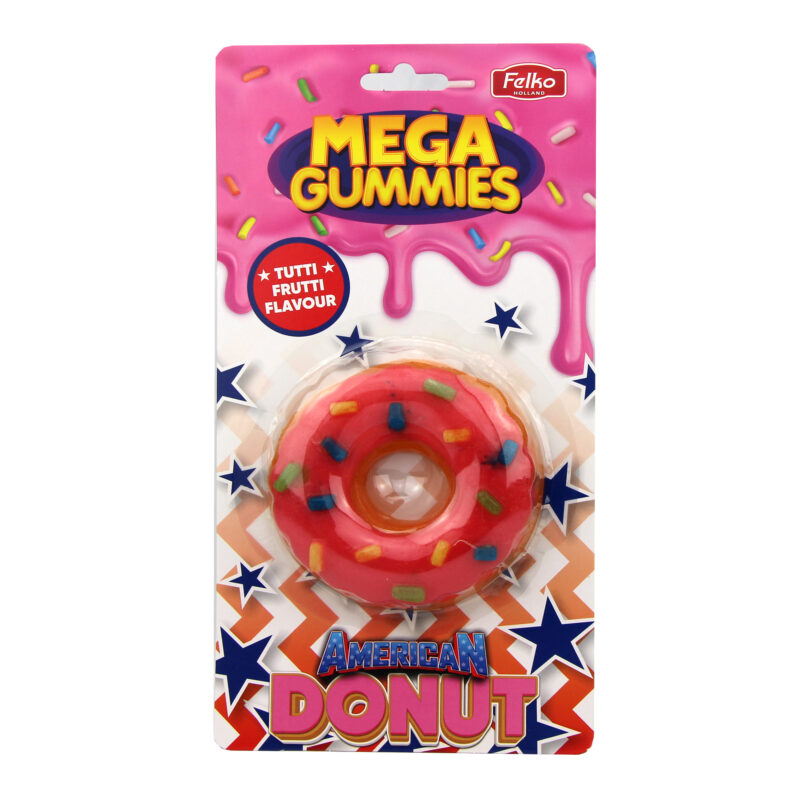Mega Gummies American Donut 120g