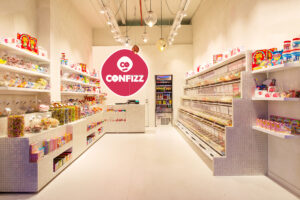 Magasin Confizz à L’Esplanade de Louvain-la-Neuve