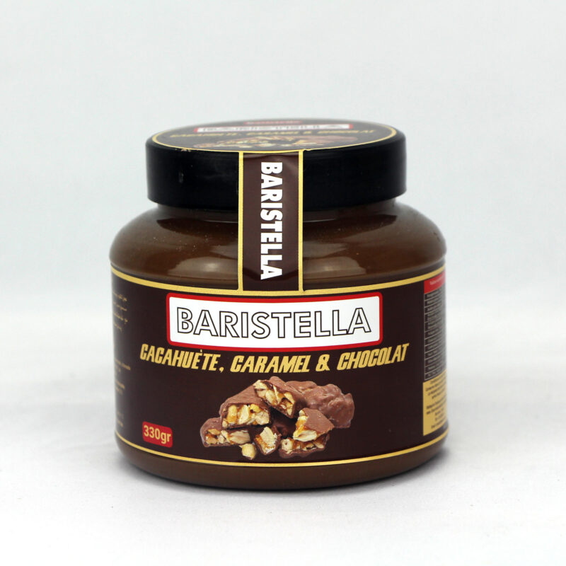 Baristella Peanut, Caramel & Chocolate 330g