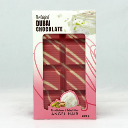 The Original Dubai Chocolate Angel Hair Pistachio Cream and Kadayif 200g