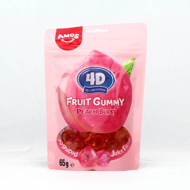 4D Fruit Gummy Peach