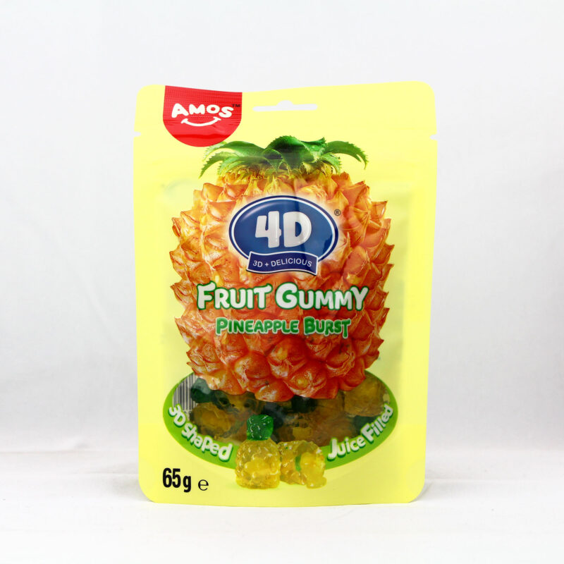 4D Fruit Gummy Pineapple