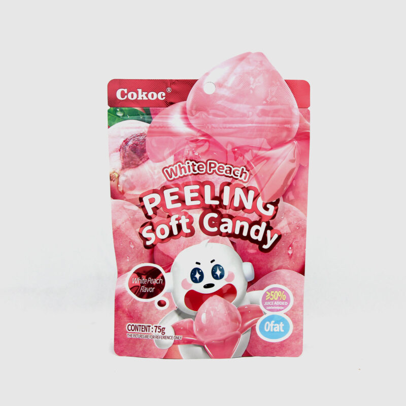 Peeling Soft Candy White Peach - bonbons épluchables