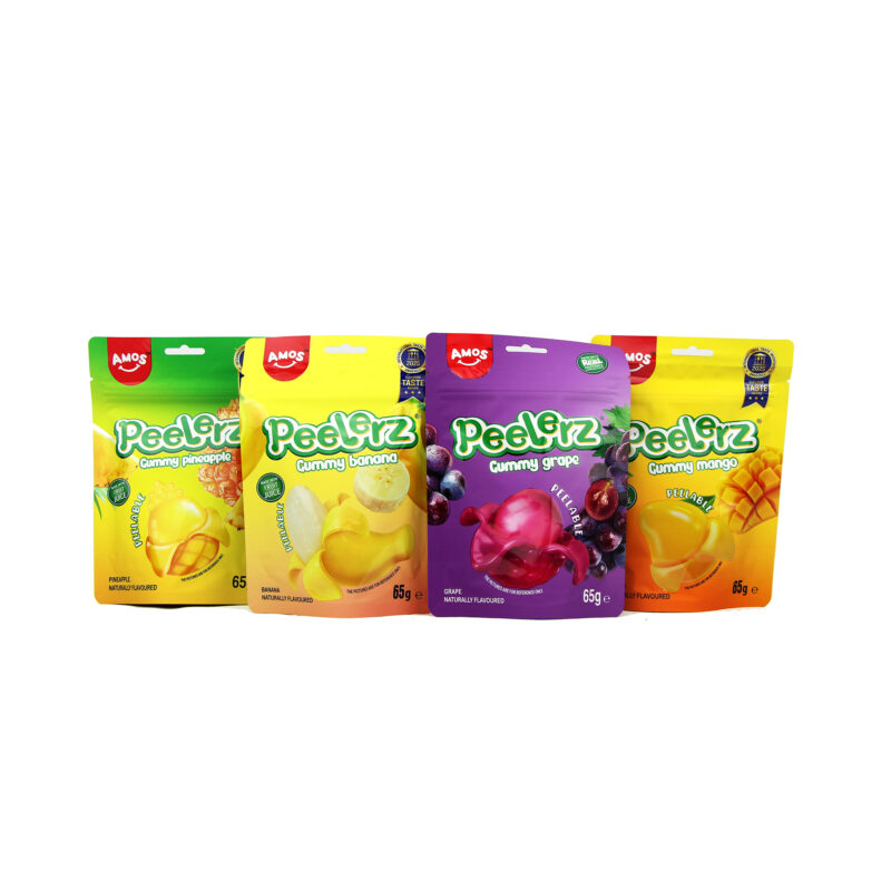 Peelerz Gummy - Pack découverte (Mango - Banana - Grape - Pineapple)