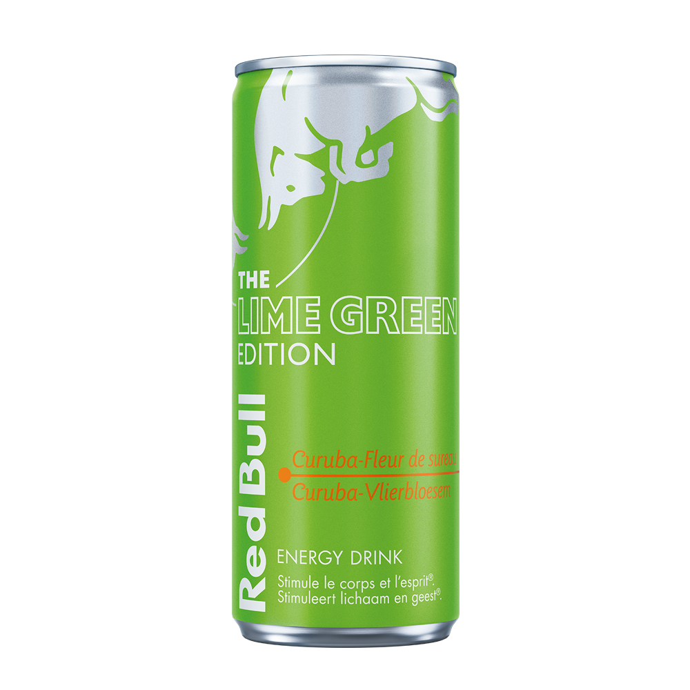 RedBull Curuba Fleur de sureau LIME GREEN