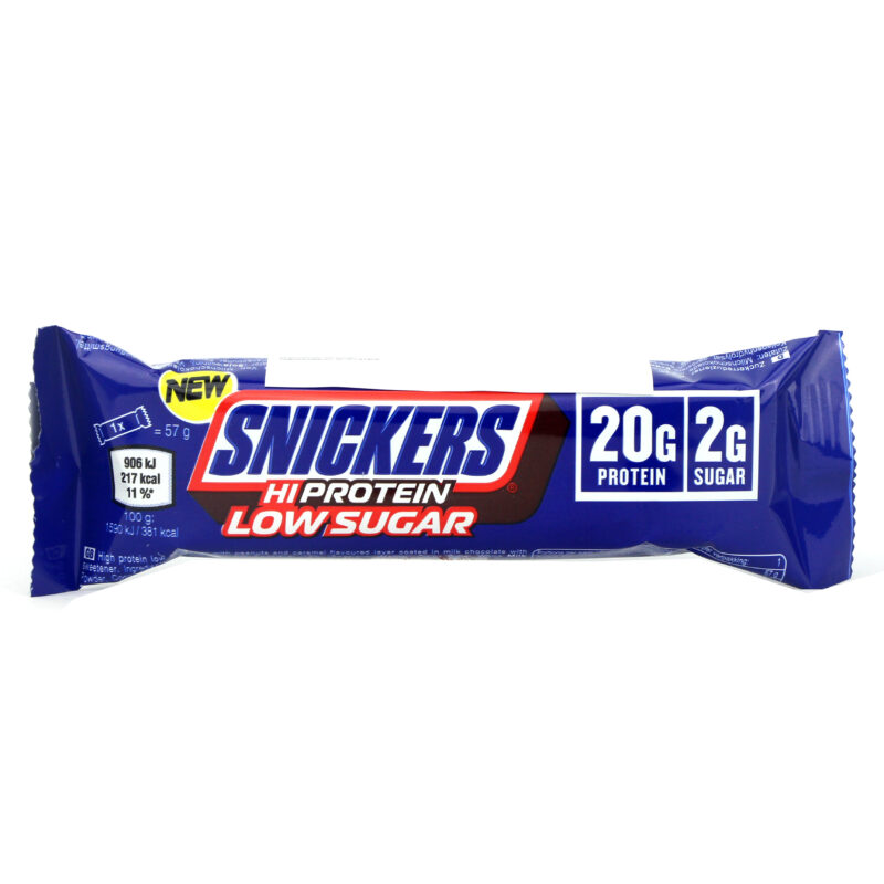 High Protein Low Sugar Snickers Bar