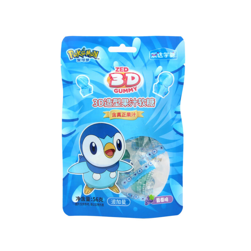 Pokemon 3d Gummies Raisin (Zed)