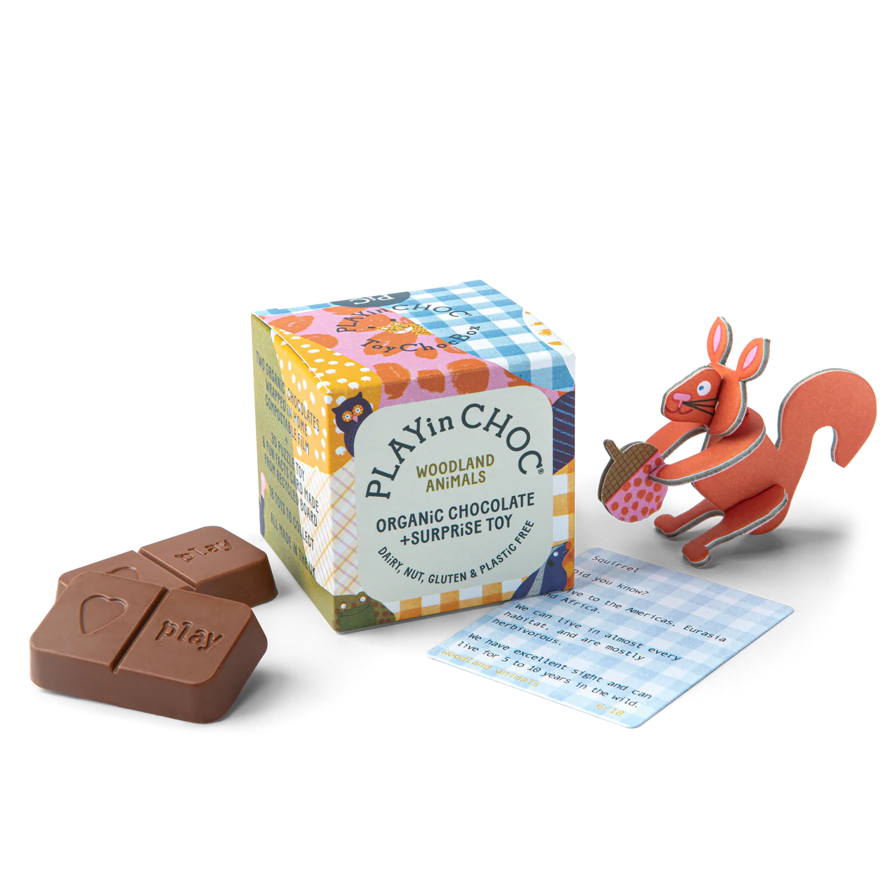 Playin Choc Animaux de la forêt Playin Choc Animaux de la forêt