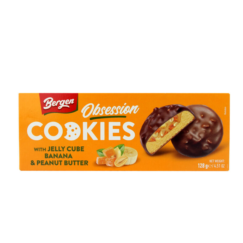 Cookies Jelly Cube Banana and Peanut Butter