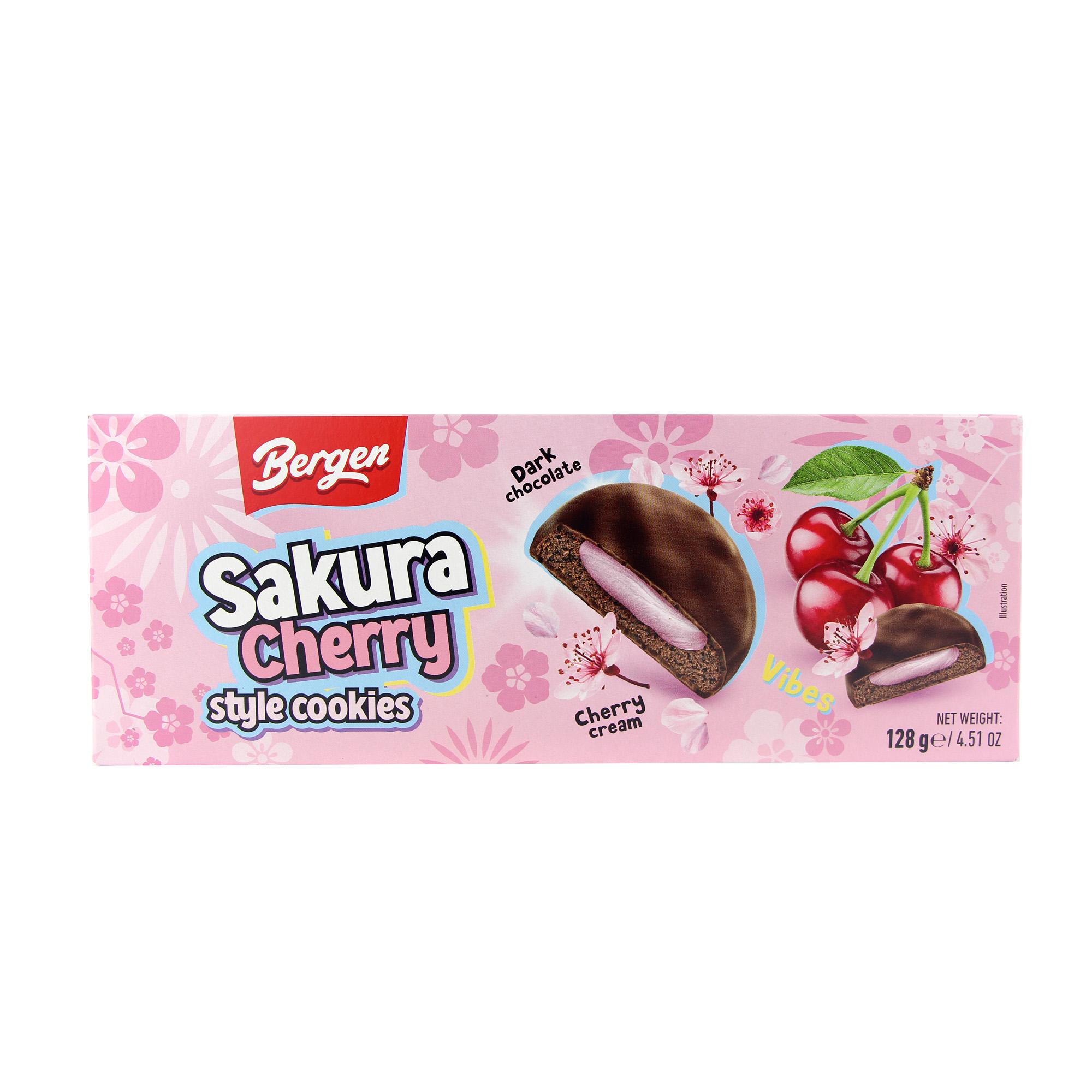 Sakura Cherry Dark Chocolate Cookie Sakura Cherry Dark Chocolate Cookie