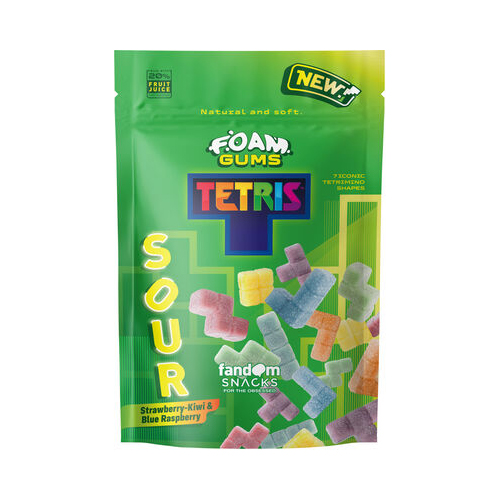 Tetris Sour Foam Gums